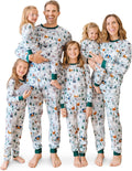 Cotton Family Matching Kids Holiday Pajama Sets - Soft Cotton