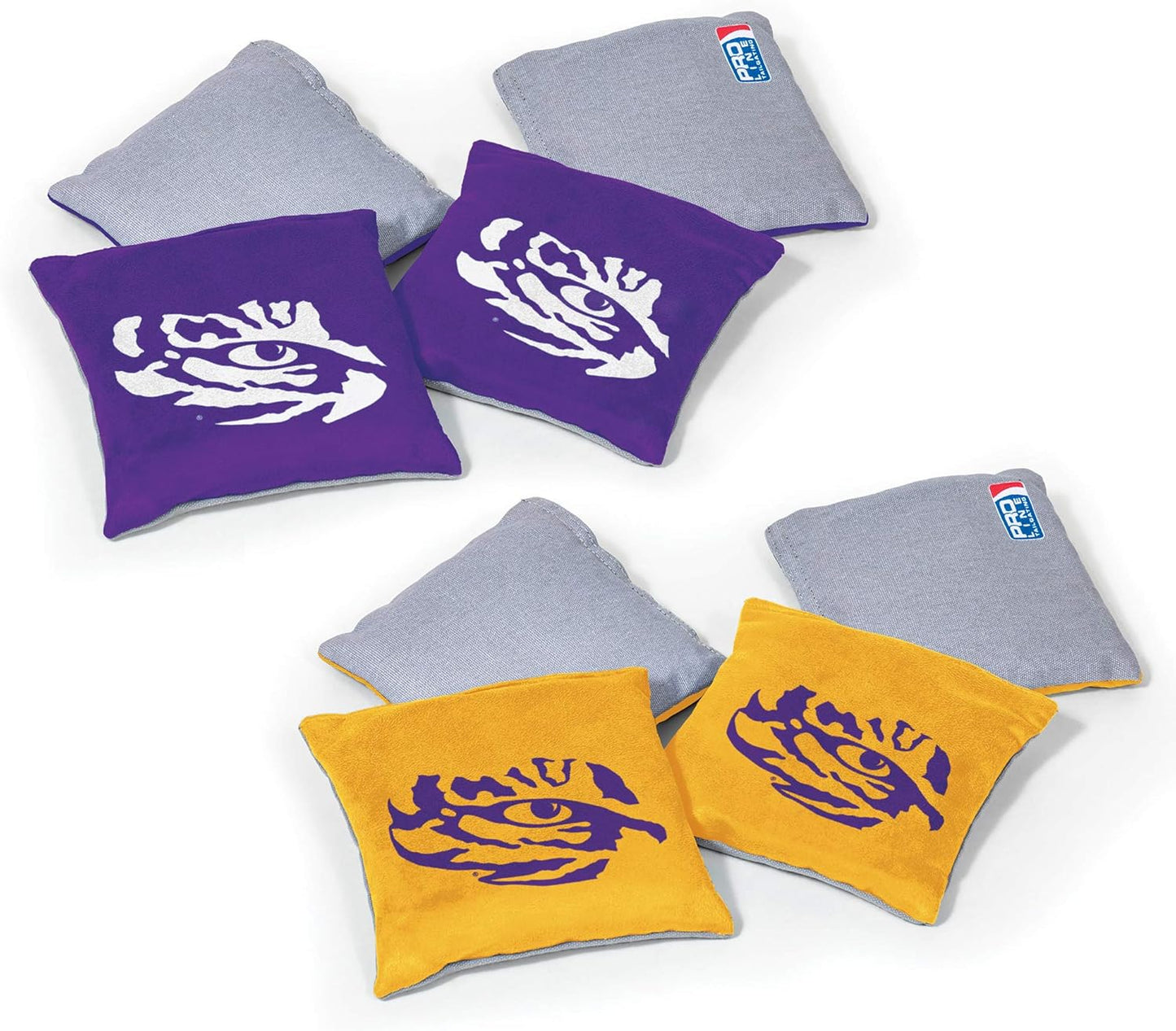 NCAA College Dual Sided Bean Bags for Tailgates and Outdoors