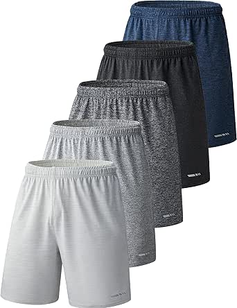 Men's Athletic Basketball Shorts Quick Dry Activewear with Pockets