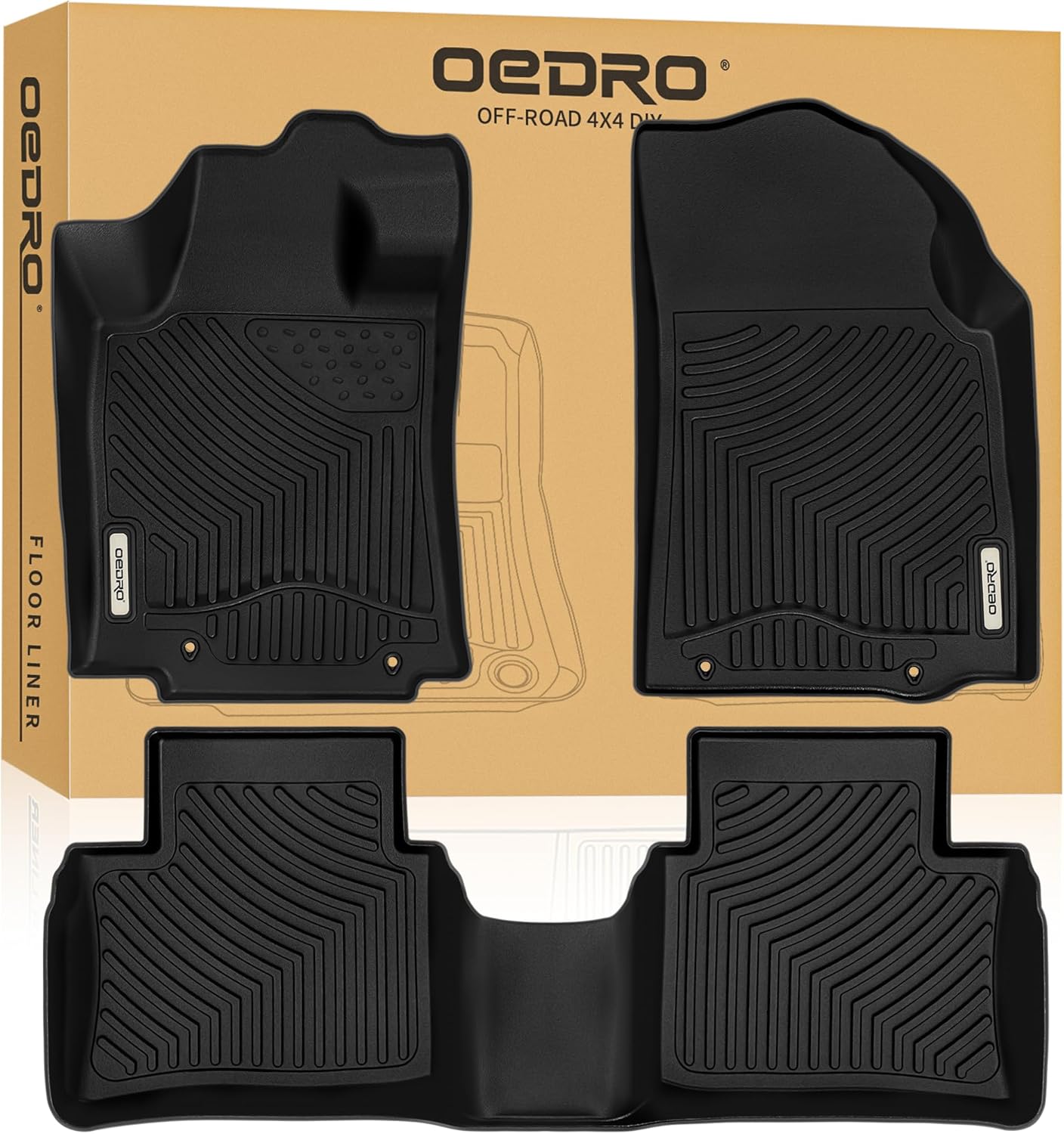 OEDRO Floor Mats for 2014-2015 Altima & 2016-2020 Maxima