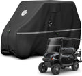 Waterproof Golf Cart Cover Universal Fit - Heavy Duty Marine Grade