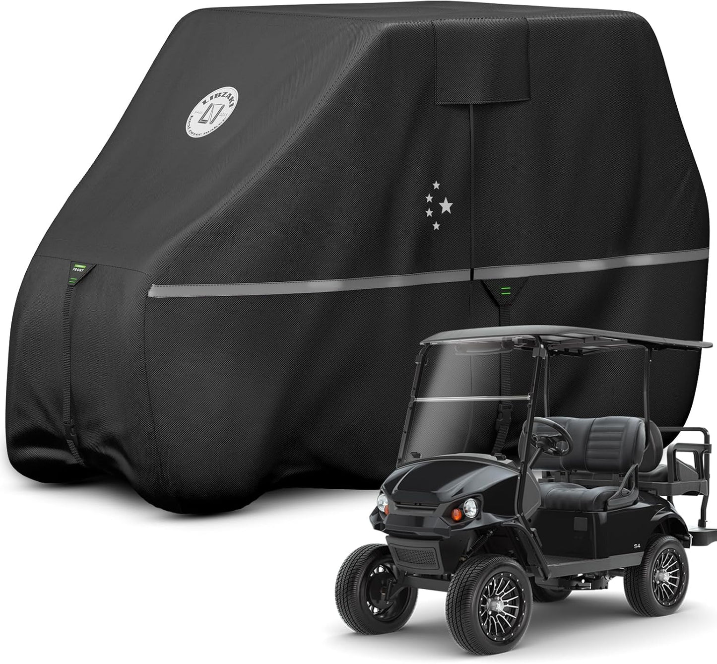 Waterproof Golf Cart Cover for Yamaha, Honda, Club Car, EZGO