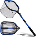 Floating Fishing Net Fish Landing Net - Lightweight Rubber Coated Net