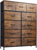 WLIVE Storage Organizer Unit with 11 Fabric Bins for Home