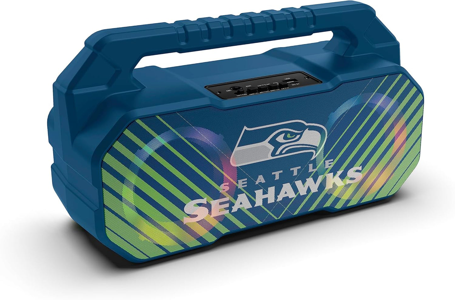 SOAR NFL Unisex Wireless Boombox Speaker for Game Day Fun