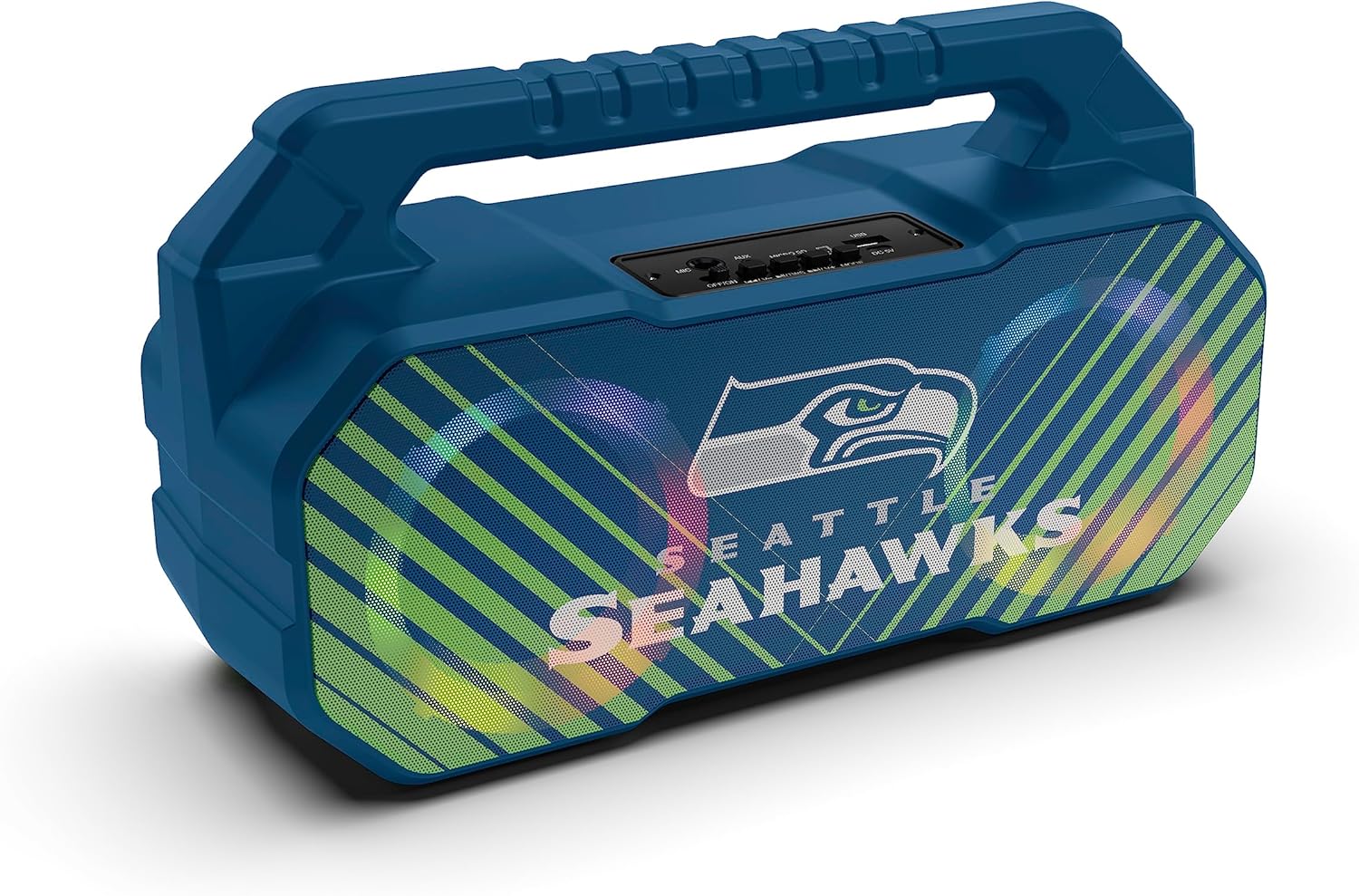 SOAR NFL Unisex Wireless Boombox Speaker for Game Day Fun