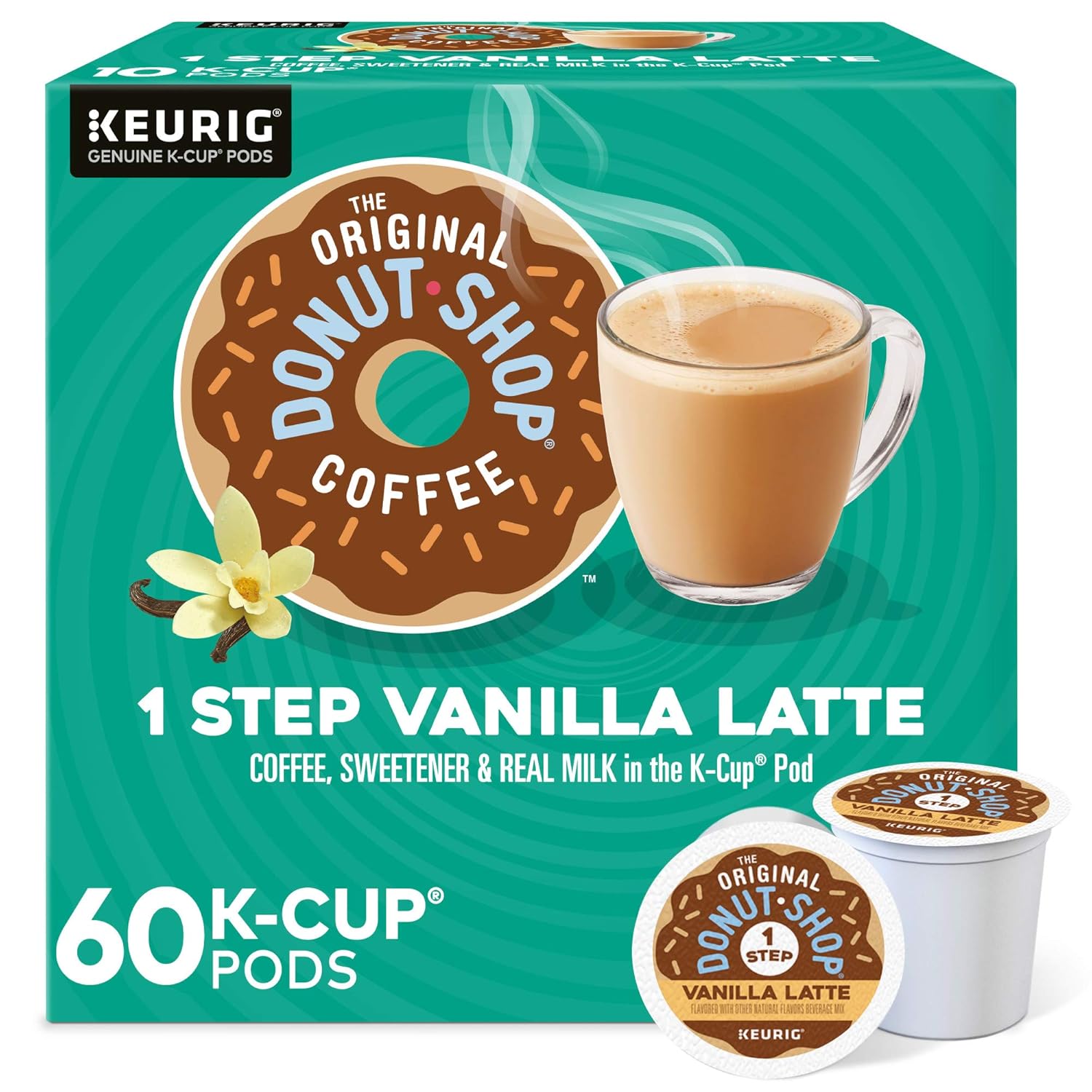 The Original Donut Shop Vanilla One-Step Latte K-Cup Pods Review