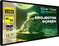 142in 16:9 Fixed Frame Projection Screen - STR Series