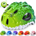 3D Lightweight Adjustable Kids Bike Helmet for Toddlers - Ventilated