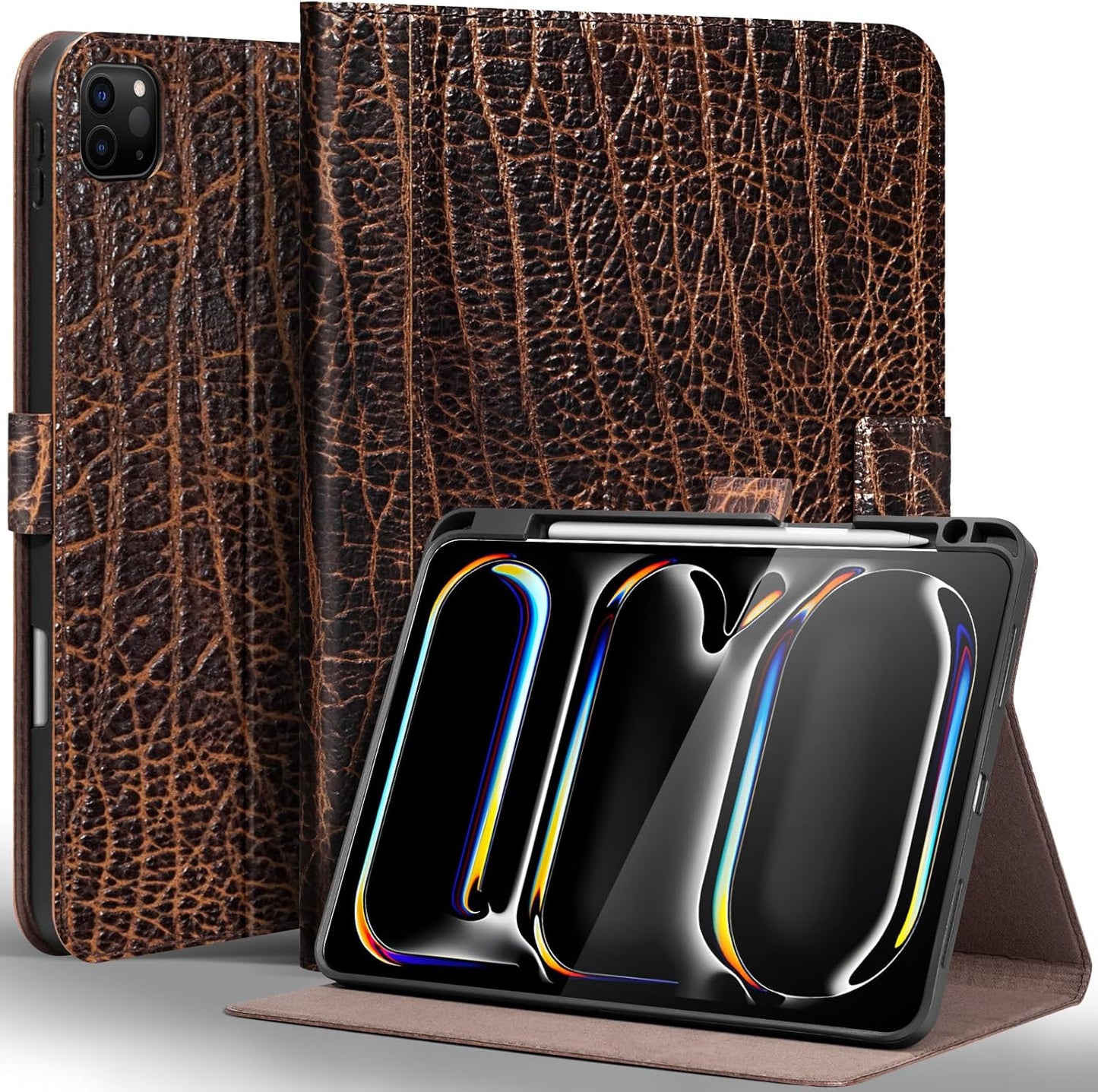 Gexmil iPad Pro 11 Inch Leather Case with Pencil Holder Review