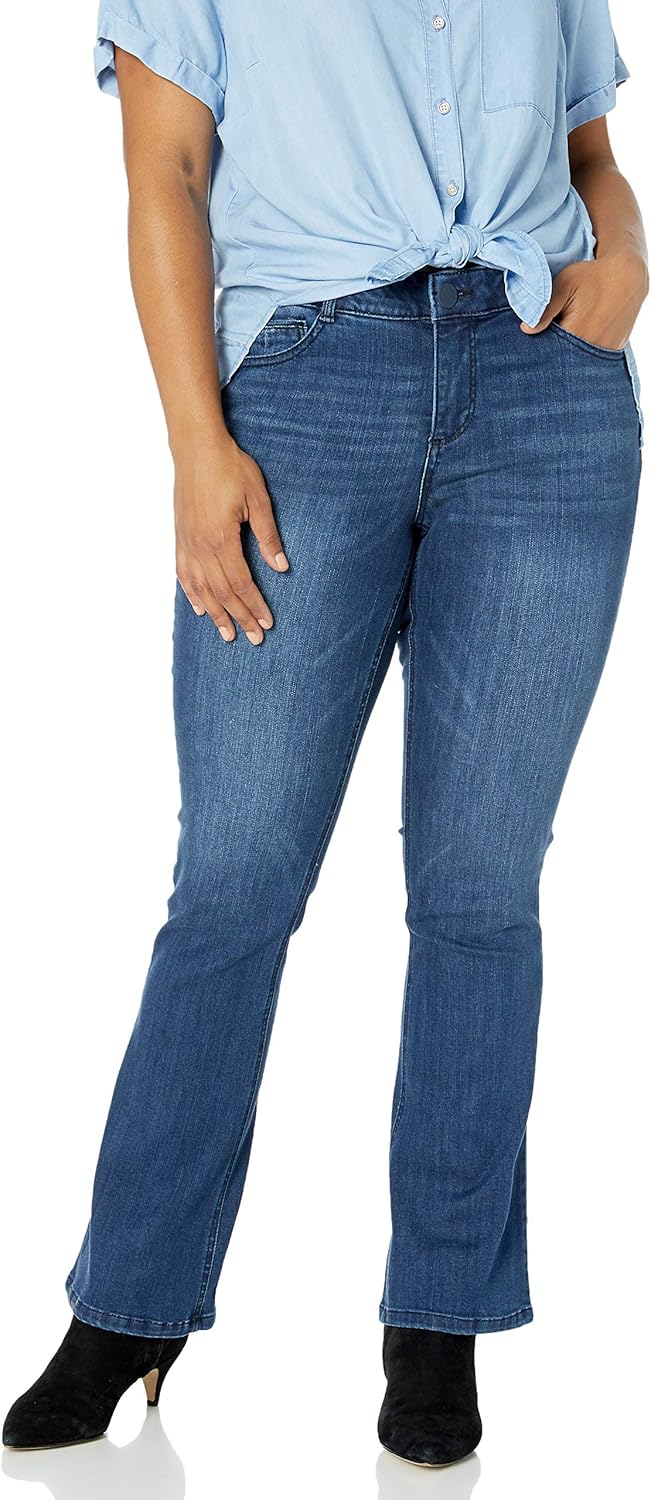 Democracy Women's Petite Plus Size Ab Solution Boot Jean Review