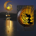 Solar Wind Chimes Moon Fairy Hanging Outdoor Decor - Solar Light