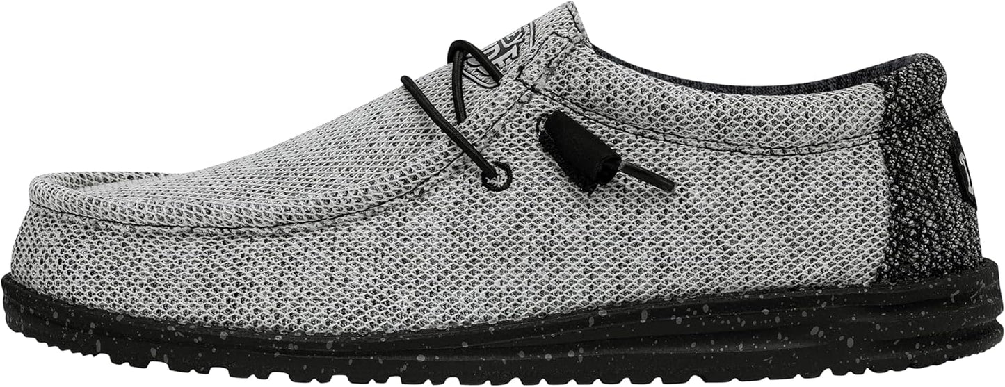 Hey Dude Men's Wally Stretch Poly - Lightweight Comfort Shoes