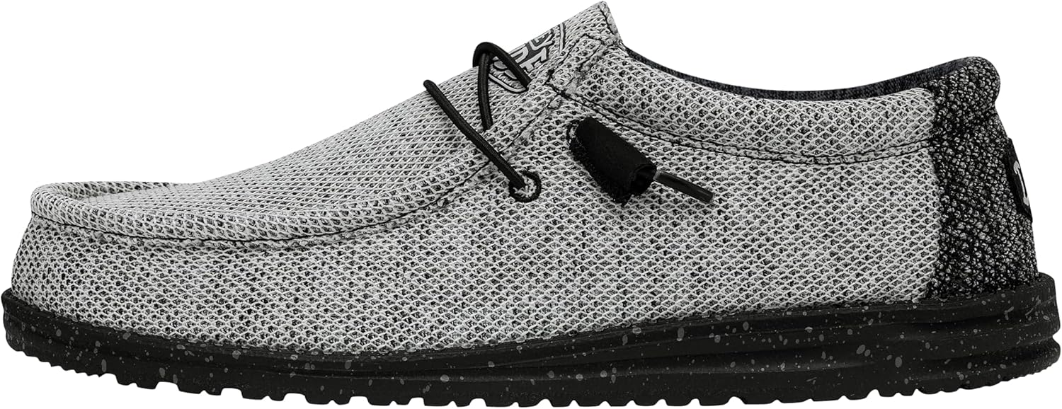 Hey Dude Wally Stretch Poly Slip On Loafers for Men