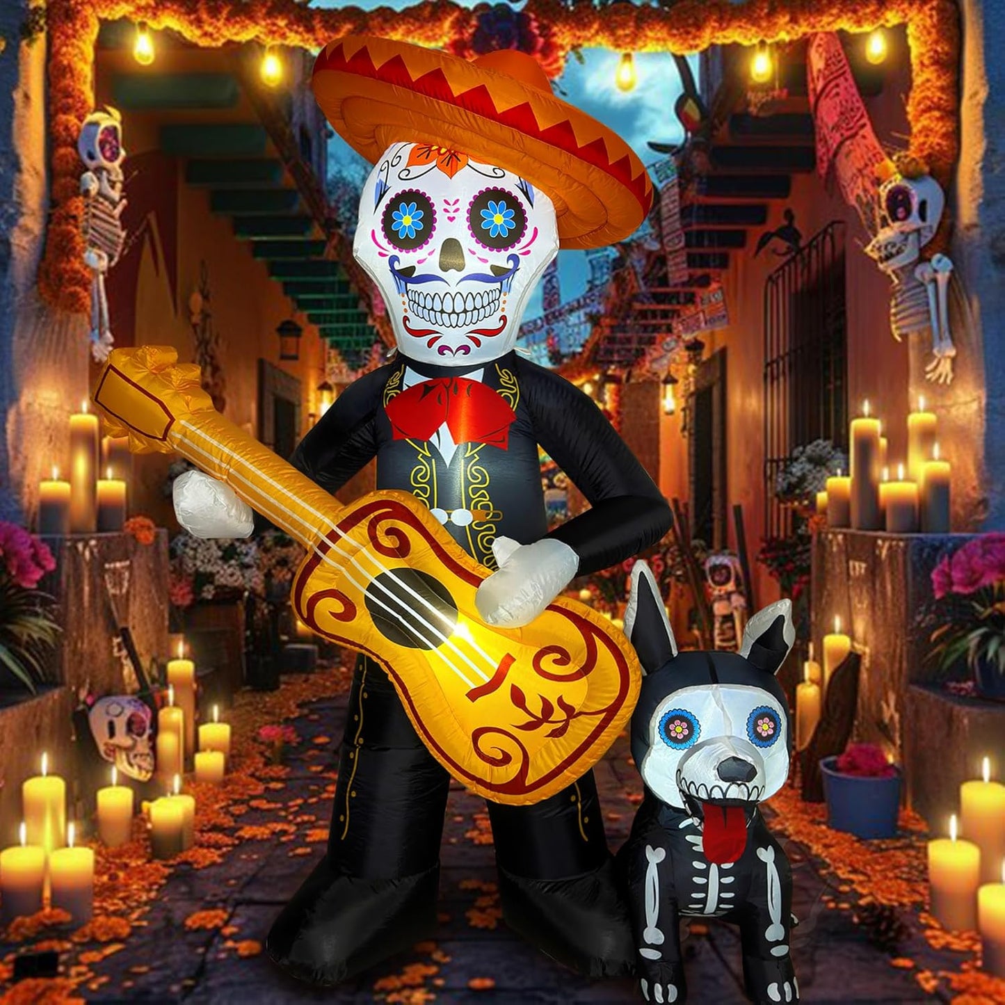 6 FT Halloween Inflatables Decoration for Spooky Yard Fun