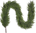9FT Christmas Garland for Indoor Outdoor Holiday Decor