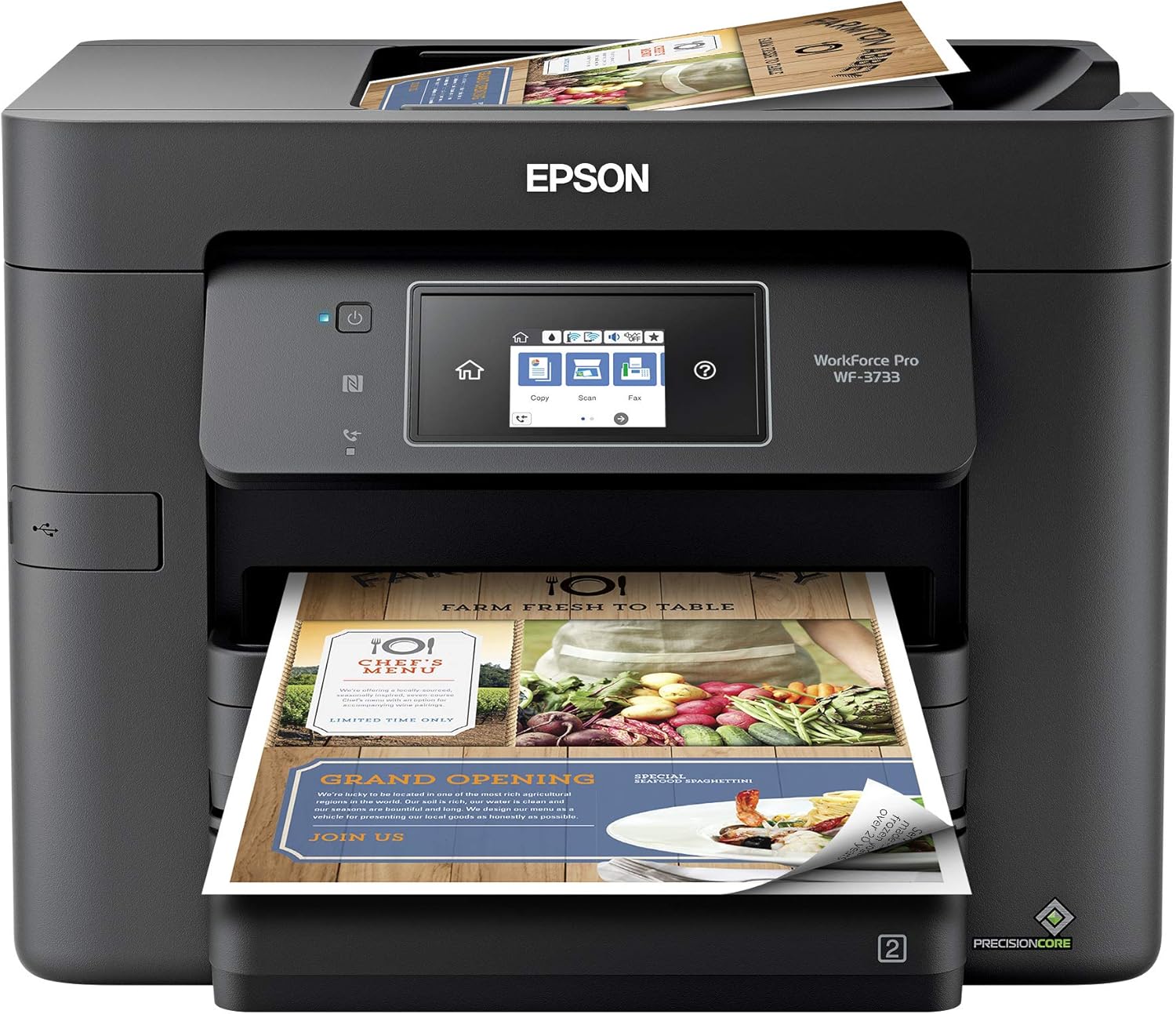 Epson WF-3733 All-in-One Printer: Wireless Efficiency