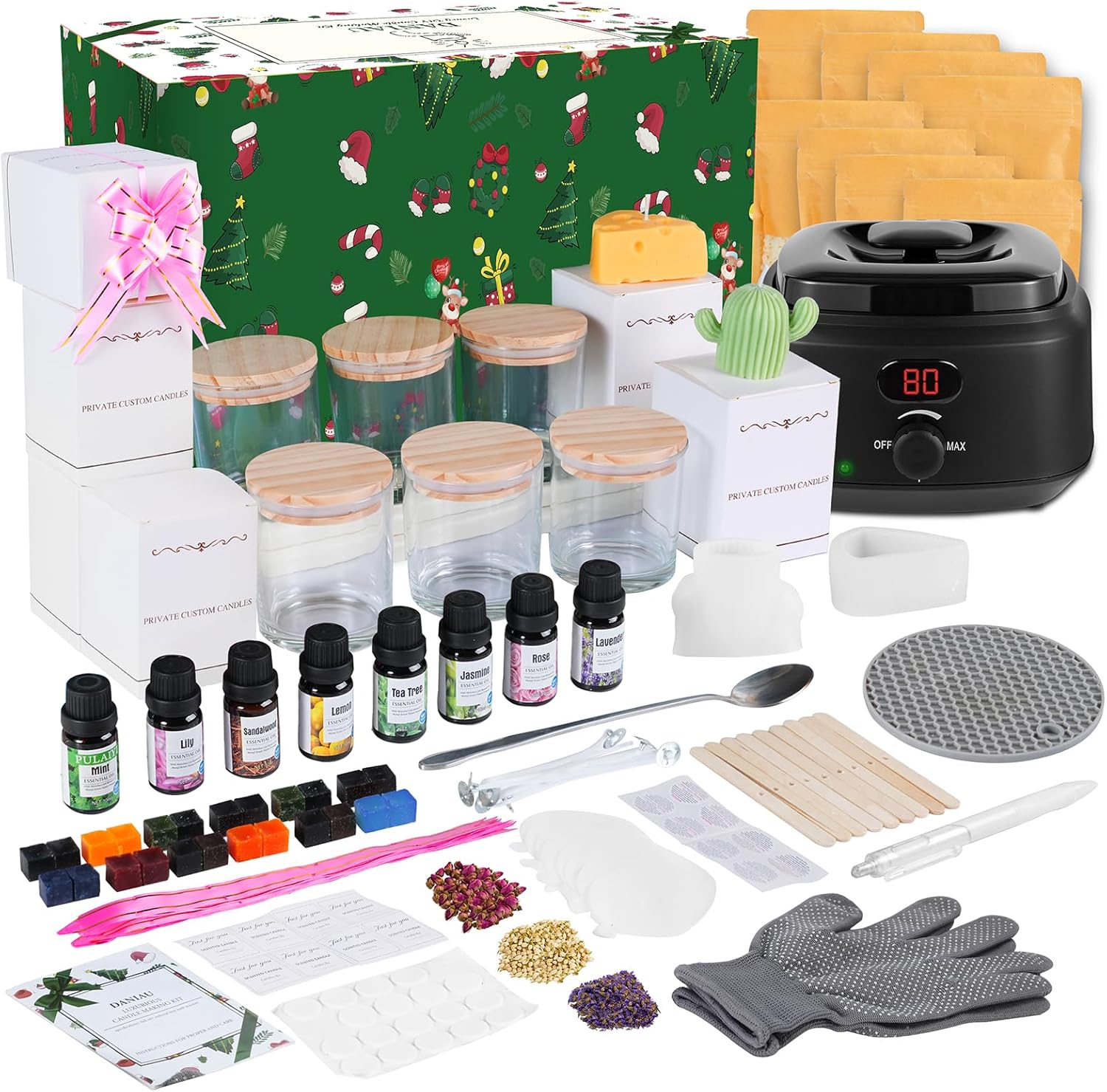 Yayena Candle Making Kit for Adults - Complete DIY Supplies