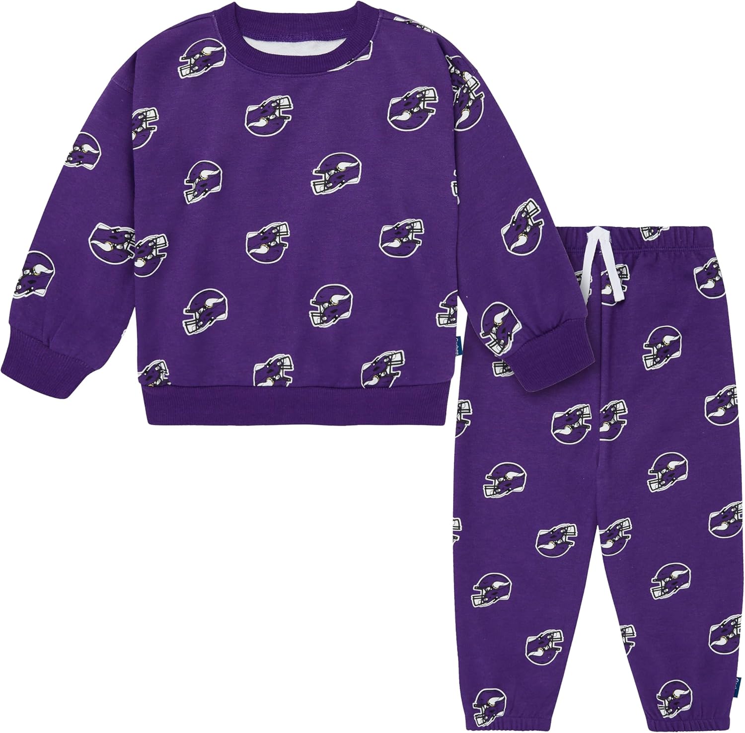 Cozy NFL Team Sweatshirt and Pants Set for Baby Fans