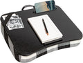 Designer Lap Desk with Phone Holder and Device Ledge - Buffalo Check