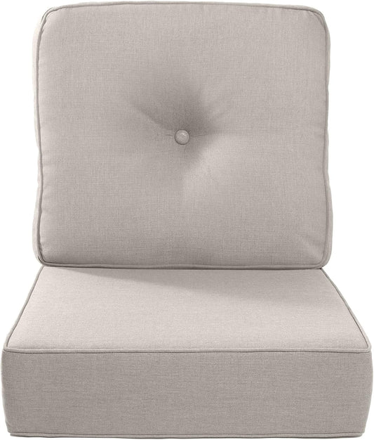 Luxury 22x24 6-Inch Outdoor Cushions for Patio Chairs