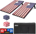 Cornhole Set Regulation 4x2 Boards with 8 Bean Bags - Value Pack