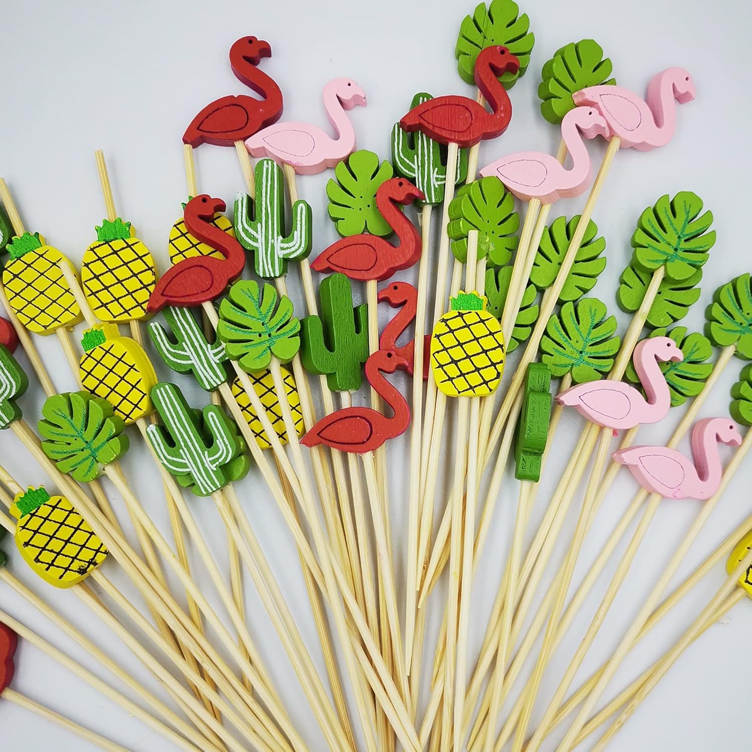 100 Christmas Cocktail Picks Tropical Theme