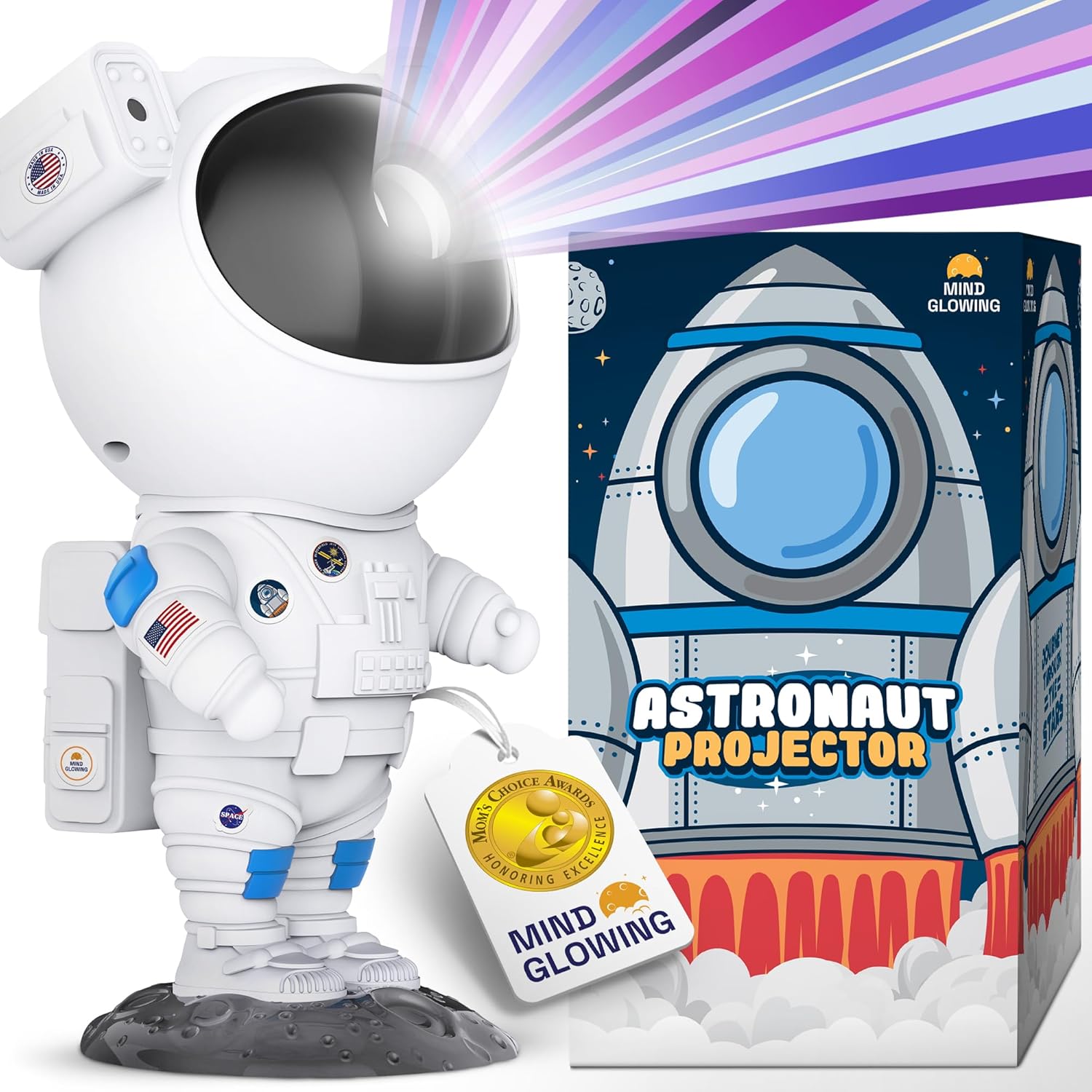 Mind-Glowing Astronaut Galaxy Projector for Kids' Rooms