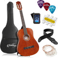Ashthorpe 38-inch Beginner Acoustic Guitar Package - Complete Starter