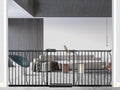 Heavy Duty Baby & Dog Safety Gate, Extra Wide 85.8-90.5 in - Sturdy