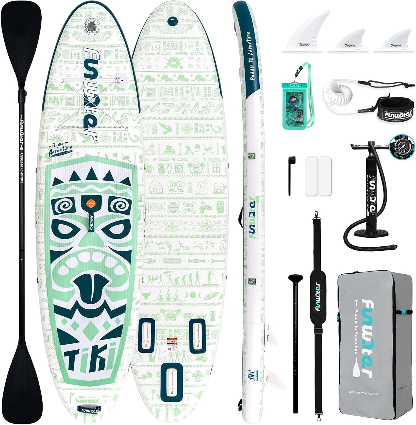FunWater Inflatable Stand Up Paddle Board for All Skill Levels