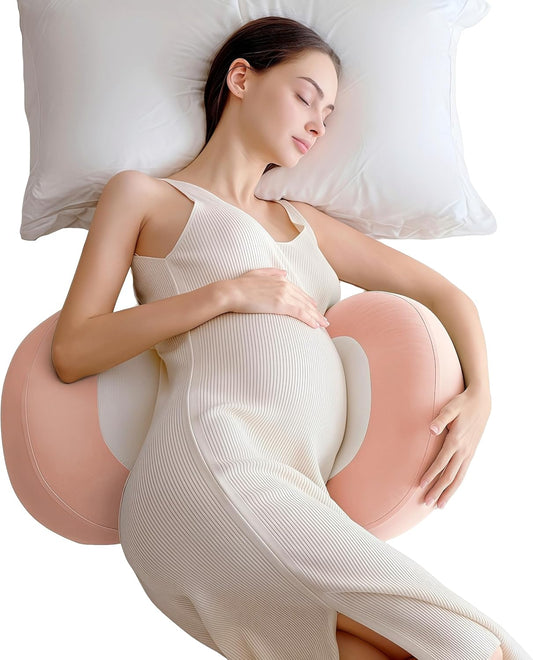 Pregnancy Pillow for Sleeping & Back Pain Relief - Ergonomic Design