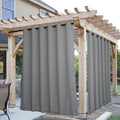 NICETOWN Outdoor Curtains 2 Panels W84 x L108 - Waterproof, Windproof