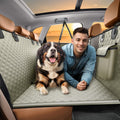 Back Seat Extender for Dogs Large Hard Bottom Dog Car Bed - Extra