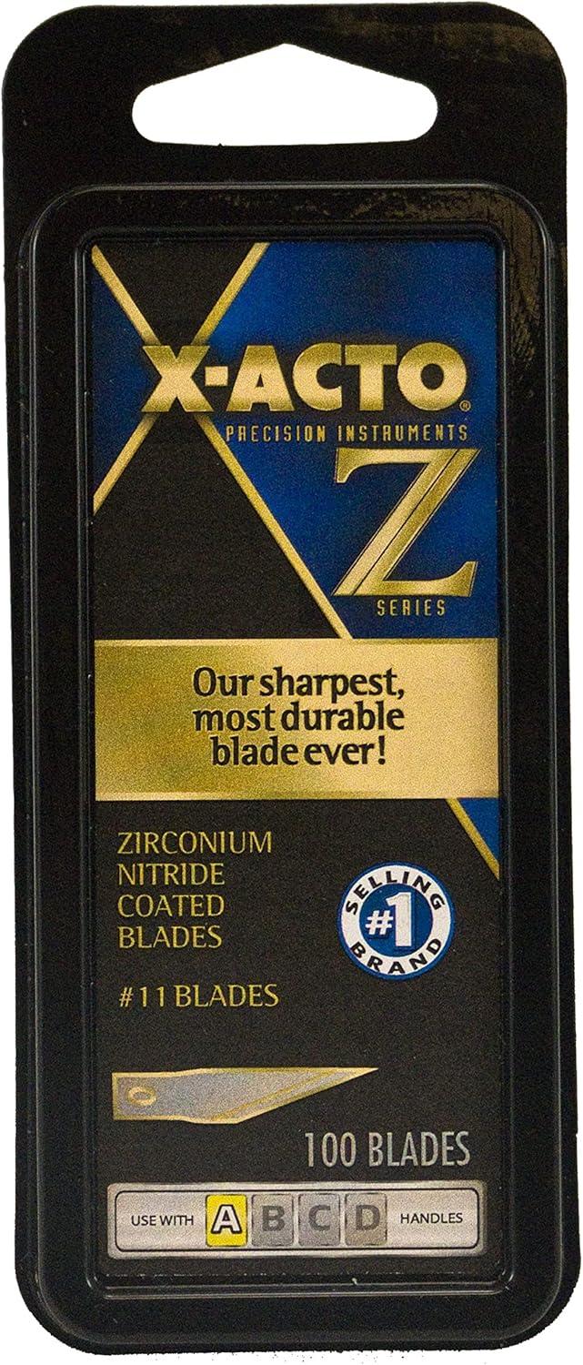 X-Acto Z Replacement Blade 100 Count for Precision Cutting