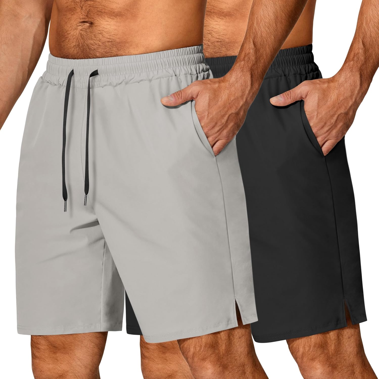 COOFANDY Men's Athletic Running Shorts with Pockets for Comfort