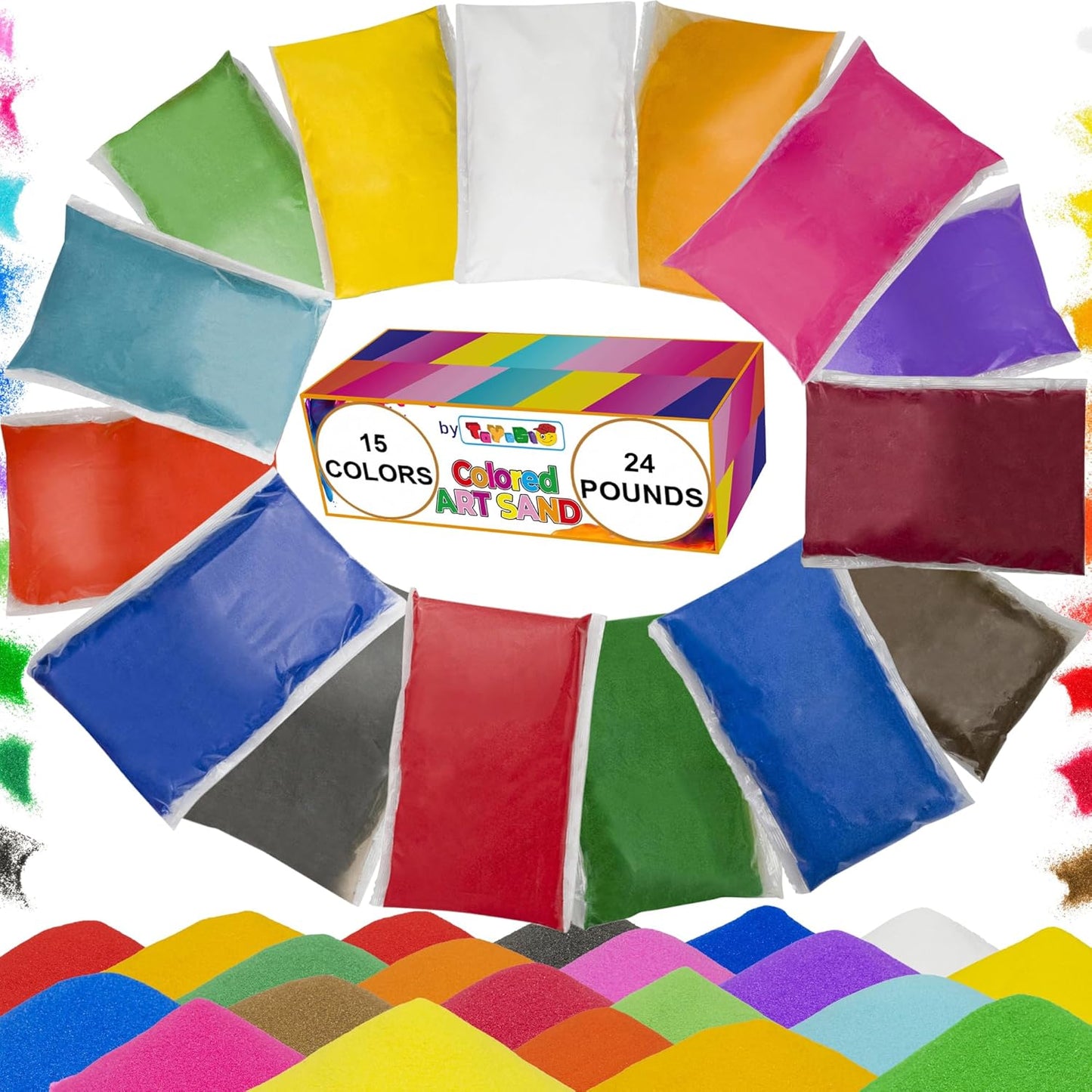 Sand Art Sand Bulk for Creative Crafts and Fun Activities