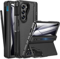 Caka for Samsung Galaxy Z Fold 5 Case - Thinner S Pen Holder & Hidden