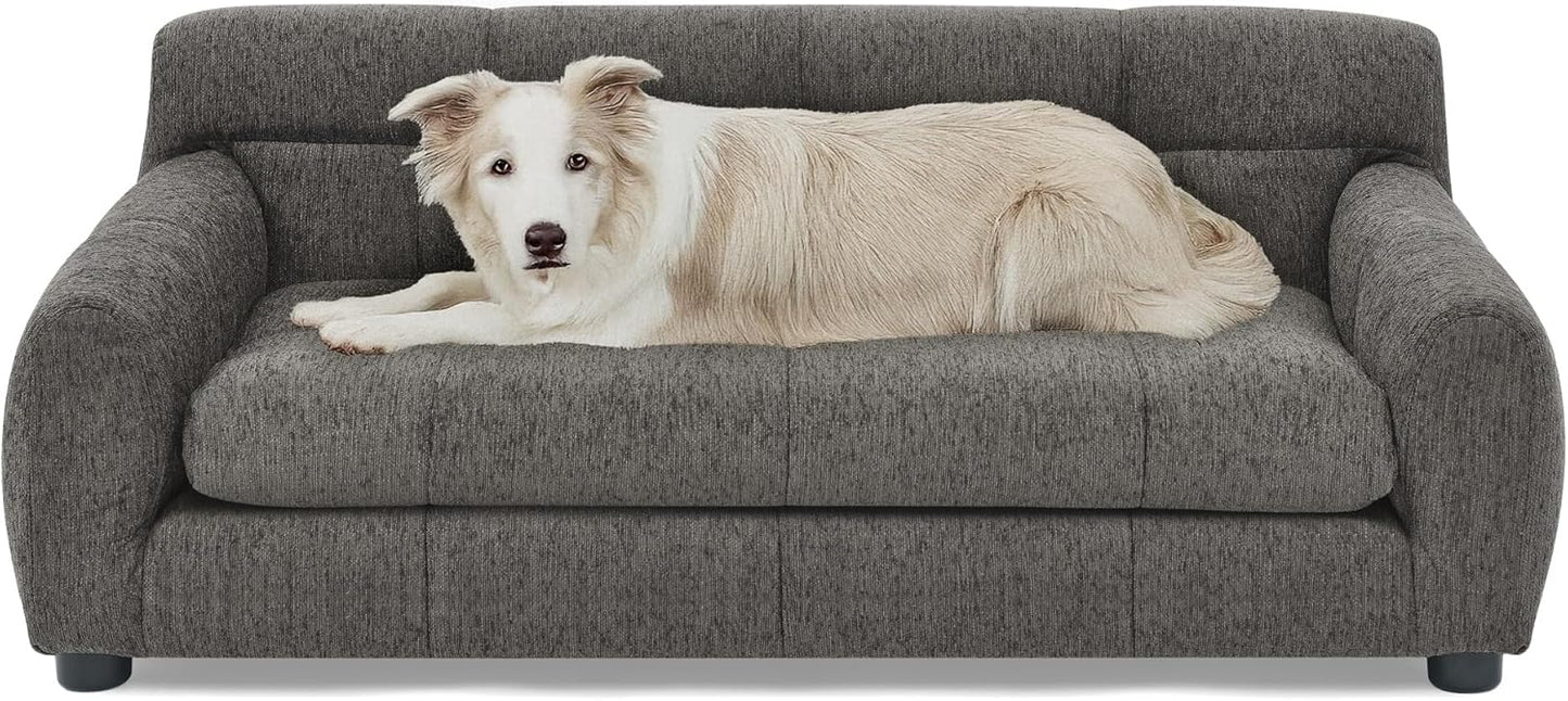 38 Dog Sofa Couch Bed for Medium Pets with Memory Foam Comfort