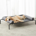 Large Elevated Cooling Dog Bed - Raised Cot for Large Dogs