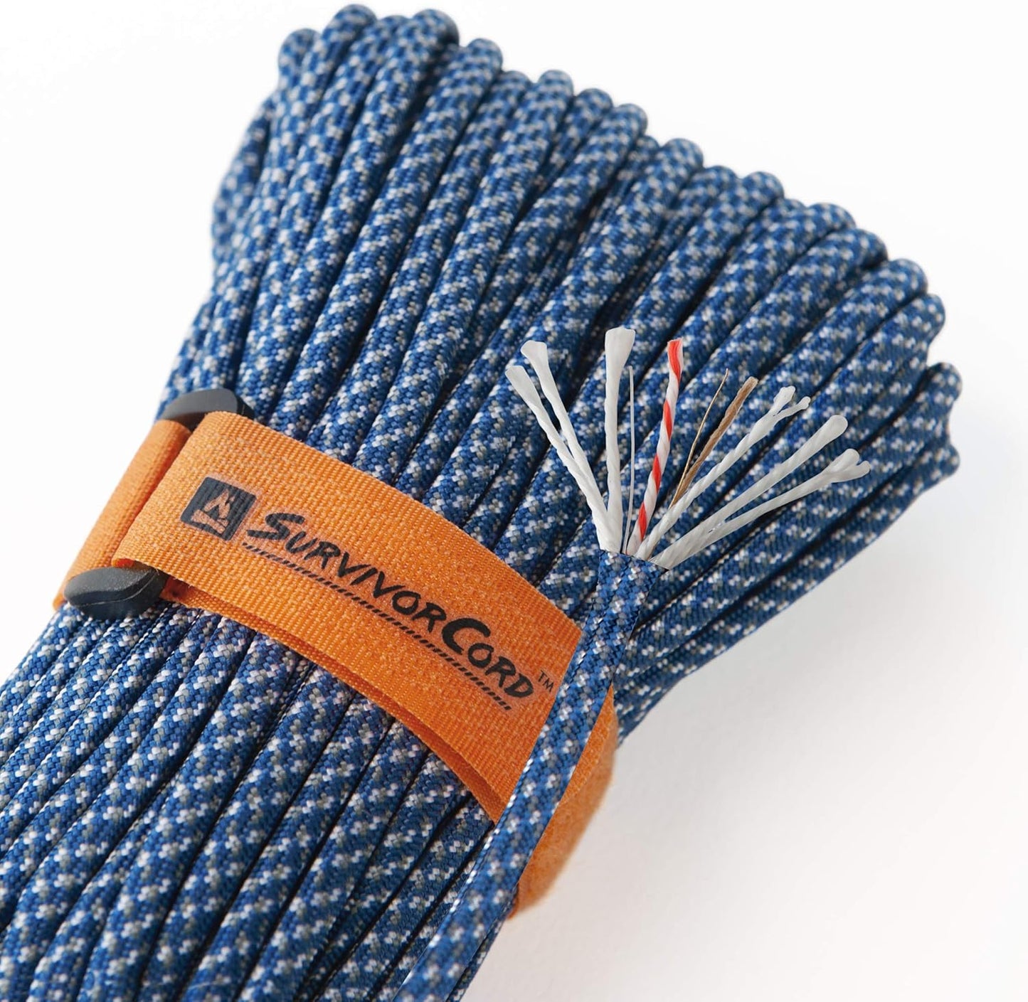 SurvivorCord Paracord 550 - 25ft to 500ft for Outdoor Use