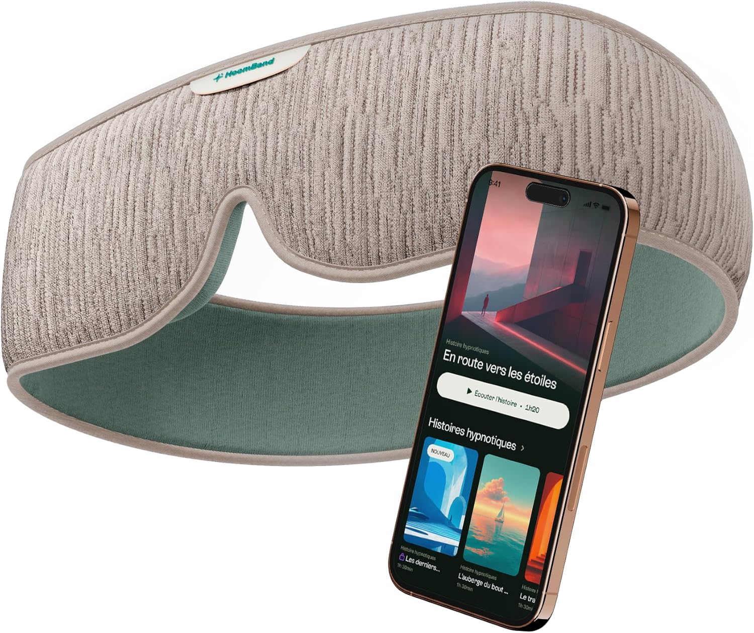 HoomBand Ultimate Wireless Sleep Headphones for Restful Nights
