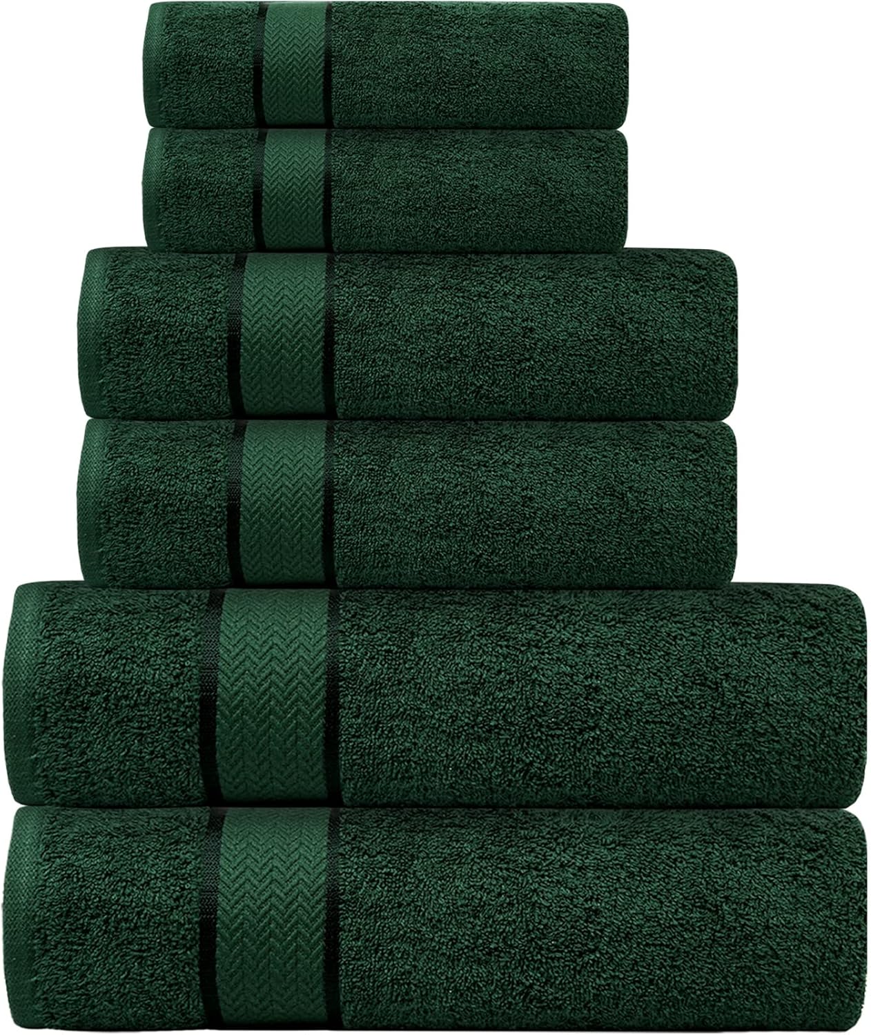 Luxury Bath Towels Set - 100% Cotton - Soft & Plush Towels
