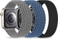 Stretchy Nylon Solo Loop 3-Pack for Apple Watch - Comfort & Style!