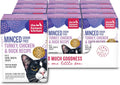 The Honest Kitchen Minced Turkey Chicken Duck Wet Cat Food 12 Pack