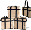 THE ORIGINAL Collapsible Reusable Insulated Grocery Bag (3-Pack)