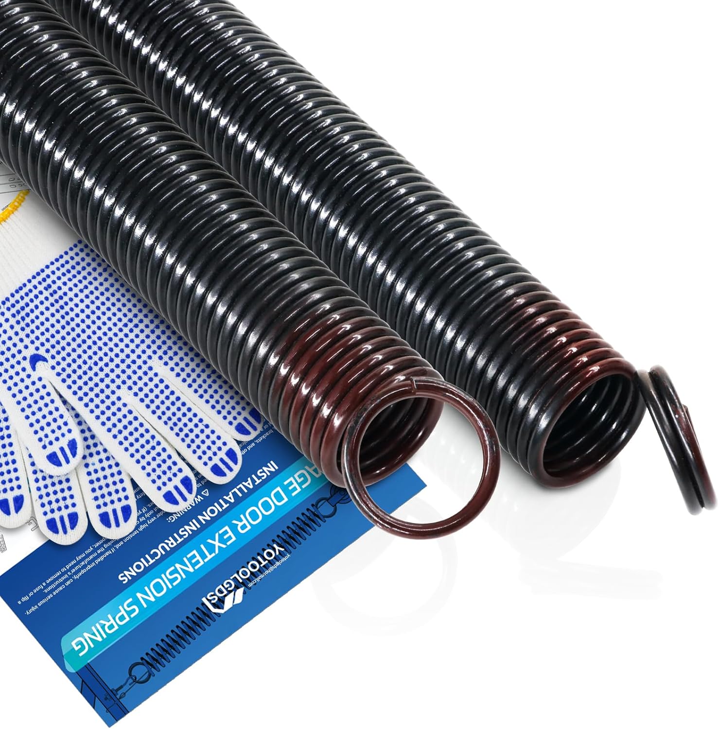 YOTOOLGDS 160 lbs Heavy Duty Garage Door Extension Springs