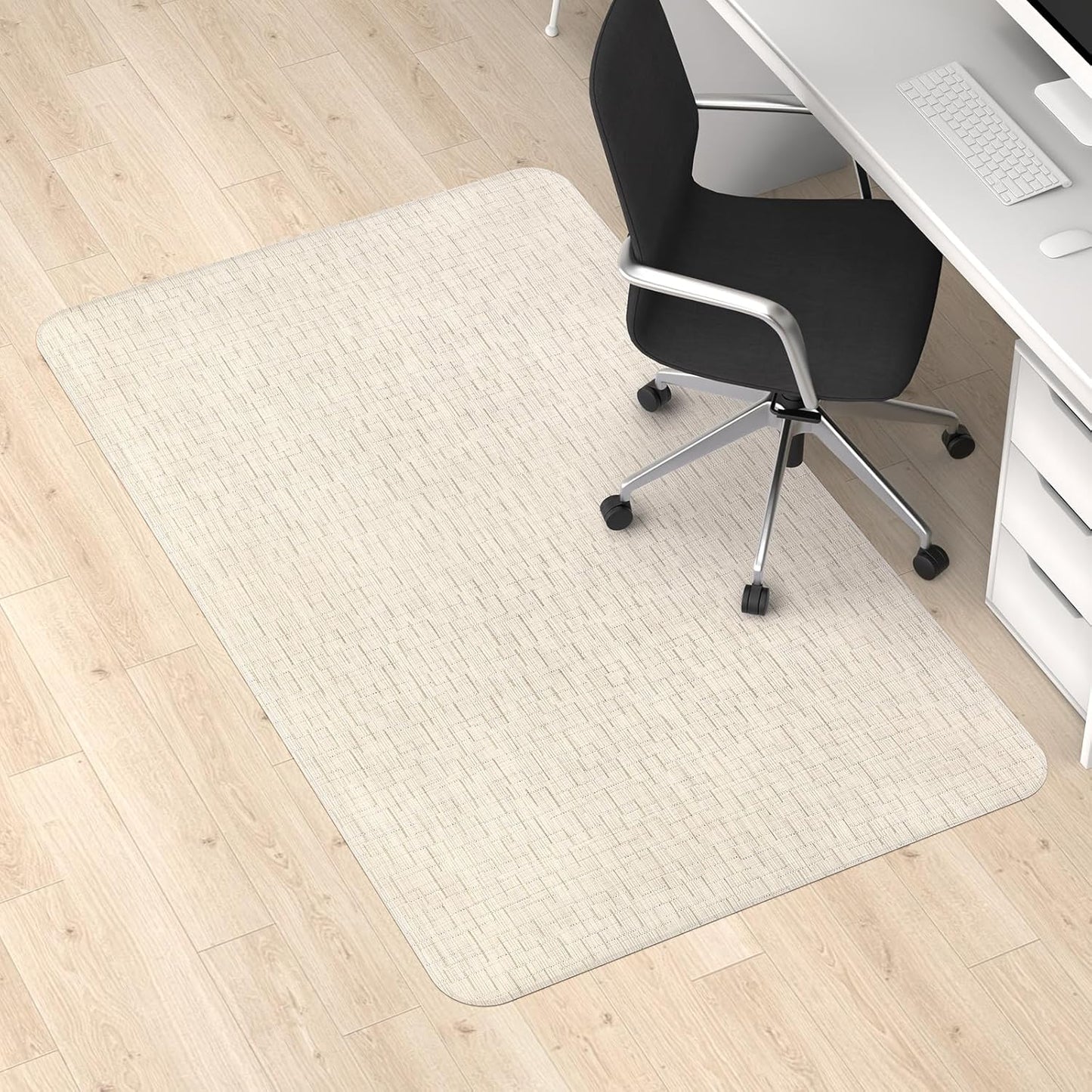 Blvornl Office Chair Mat for Hardwood Floors and Carpets