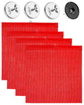Safety Flags for Trucks with Heavy Duty Magnets Kit - 4 Pack High