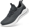 Slow Man Mens Walking Sneakers Wide Width Slip on Tennis Shoes MD